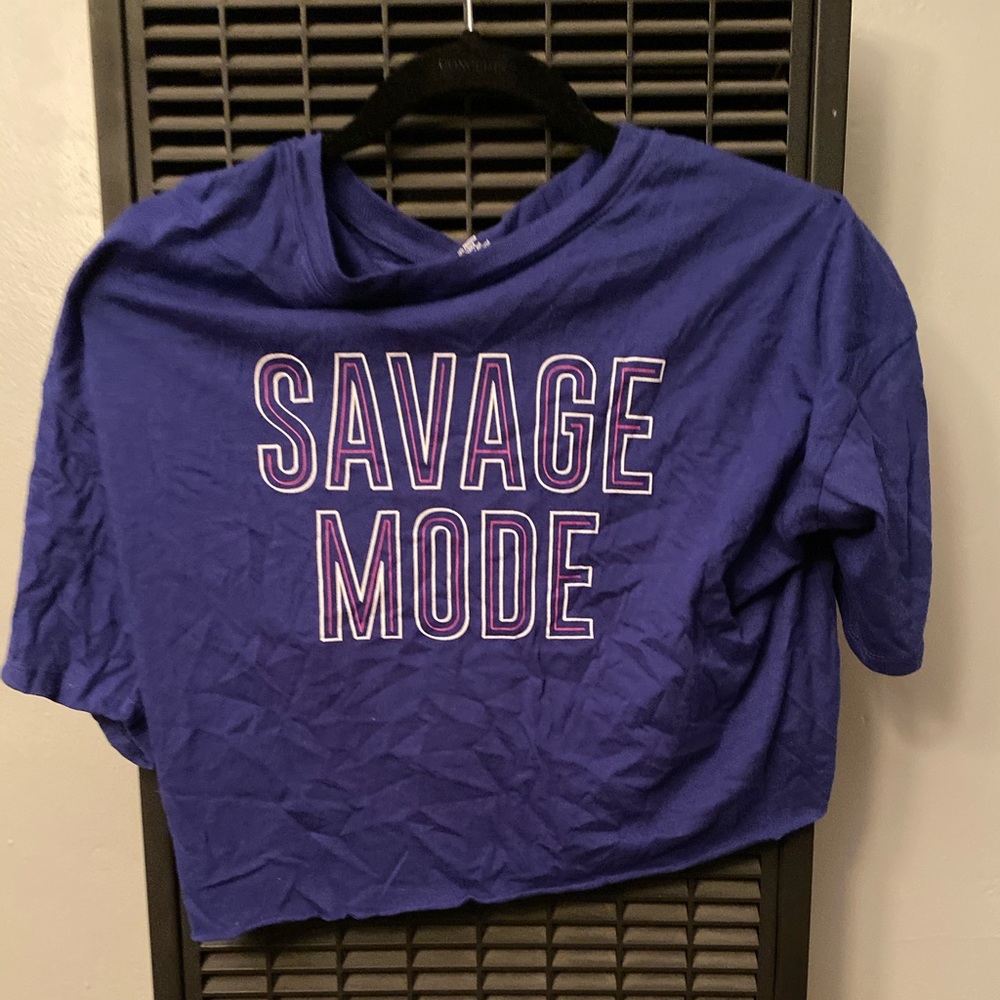 City Streets M/L Savage Mode Crop Top